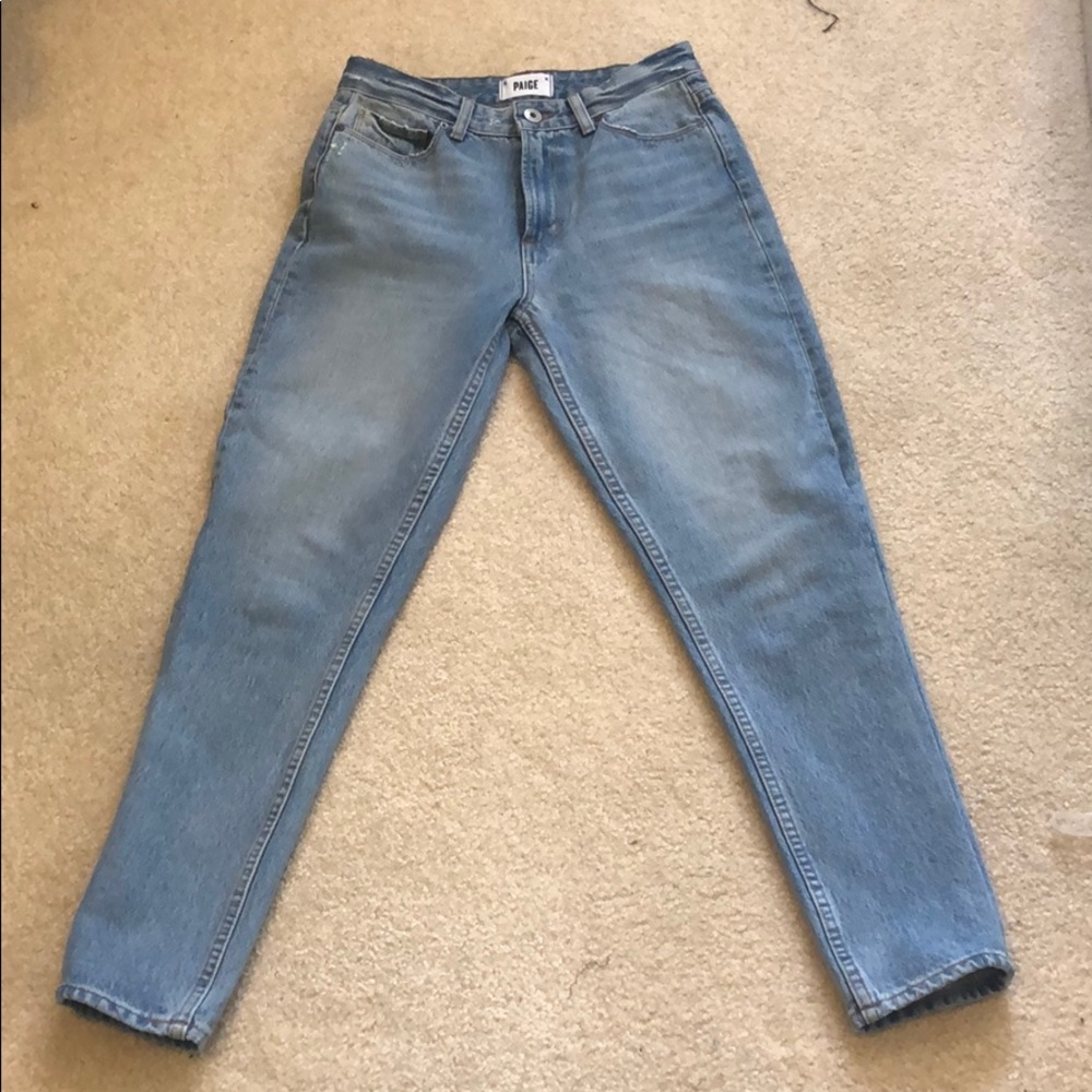 Paige high rise Sarah straight jean
